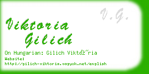 viktoria gilich business card